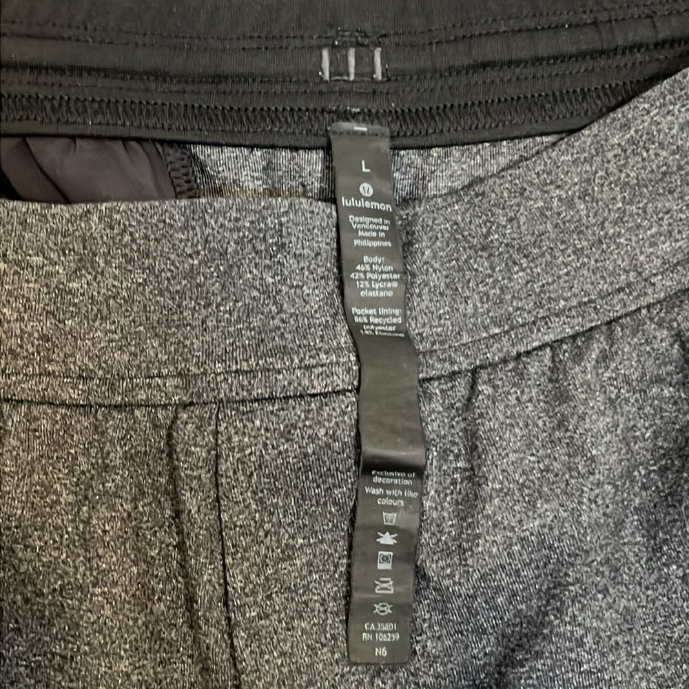 Lululemon Intent Jogger Solid Dark Gray Sweatpant… - image 3